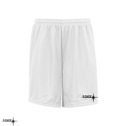 Vitaux Mesh Shorts White